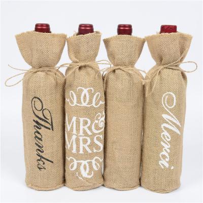 Jute bottle bag